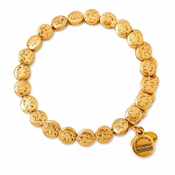 Alex and Ani Women's Gold-Tone Bracelet 20 cm (V18WCNRG)