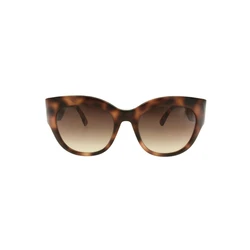 Longchamp Women's Sunglasses Brown Tortoiseshell Acetate Frame Brown Gradient Lens LO740S 690