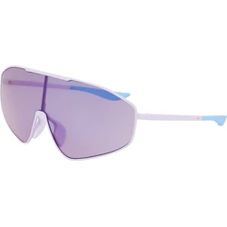 Nike Unisex Sunglasses ECHOSHIELD2F — Purple Metal Frame, Purple Mirror Lens