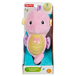 Fisher-Price Καταπραϋντικός & Φωτεινός Ιππόκαμπος - Ροζ (DGH73)