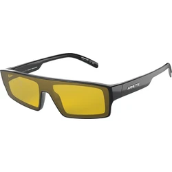 Arnette MAN AN4268-41-AN34 Men's Sunglasses — Black Frame, Black Mirror Lens (Category 3)