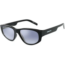 Arnette Daemon Men's Sunglasses Black Acetate Frame with Black Mirror Lens AN4269 41/AM