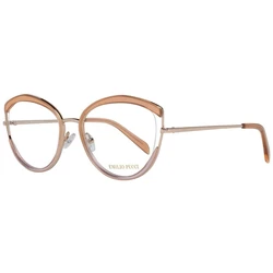 Emilio Pucci Women's Metal Optical Frame EP5106 53-17-140 Orange