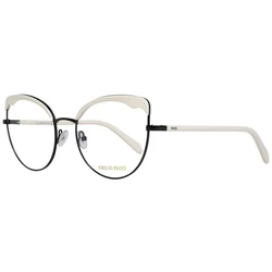 EMILIO PUCCI Women's Metal Optical Frame EP5131 Butterfly White 55-19-140