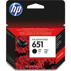 HP Μελάνι Inkjet No.651 Black C2P10AE