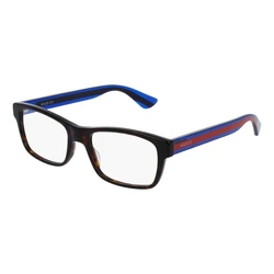Gucci Σκελετός Γυαλιών Κοκκάλινου GG0006O 003 - 53/18/145, Καφέ (Δοκιμαστικοί Φακοί)