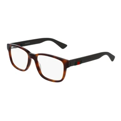 Gucci Κοκκάλινος Σκελετός Γυαλιών Καφέ GG0011O 006
