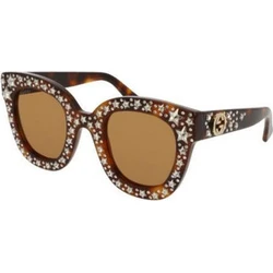 Gucci Γυναικεία Γυαλιά Ηλίου με Κοκκάλινο Σκελετό GG0116S-003