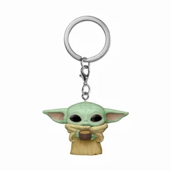 Funko Collectibles Funko Pocket Pop The Mandalorian The Child with Cup Vinyl Figure Keychain