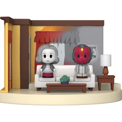 Funko Φιγούρες Βινυλίου Mini Moments Marvel Studios WandaVision 1960s Wanda και Vision Living Room Special Edition