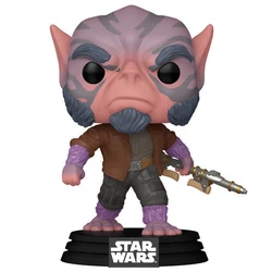 Funko Pop Disney Star Wars The Mandalorian and Grogu Zeb Orrelios Bobble Head Vinyl Figure