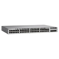 Cisco Catalyst C9200L-48PXG Διαχειριζόμενος Switch - 48x1G (40x1G + 8xMulti‑Gig), 2x25G uplink, χωρίς PoE