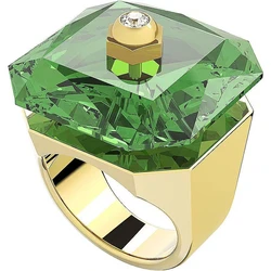 Swarovski Women's Gold-Plated Stainless Steel Ring with Crystals (5620761)