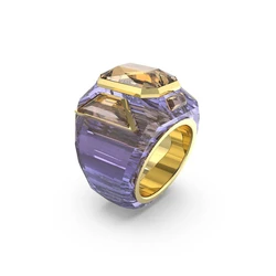 Swarovski Women's Ring with Stones 5630322 - Chroma Ring VIOL/GOS Size 52