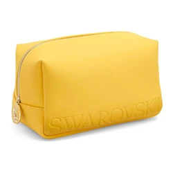 Swarovski Makeup Bag / Necessaire Unisex 5636518 Yellow 20 x 11 x 13 cm