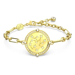 Swarovski Women's Gold-Tone Plated Stainless Steel Bracelet 20 cm (Model 5649072)