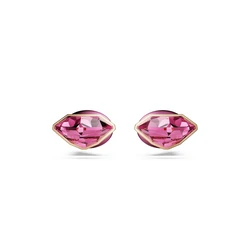 Swarovski Lucent Μονό Σκουλαρίκι Καρφωτό Επιχρυσωμένο με Πέτρες 5680712