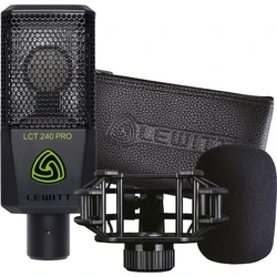 Lewitt LCT 240 Pro Bundle - 240 Pro Vocal Set Condenser Microphone with Shock Mount & Pop Shield