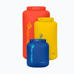 Sea To Summit Σετ Ελαφριών Στεγανών Σακιδίων 3 τεμ. (3L, 5L, 8L) - Surf Web Sulphur Spicy Orange