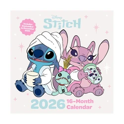 Pyramid Disney Lilo and Stitch 2026 16 Month Calendar