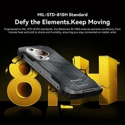 Smartphone BlackView Dual 5G Rugged (8Gb+256Gb) Bl7000 Nfc Black