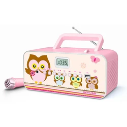 Ραδιόφωνο Cd-Player Muse M-29KP Με Μικρόφωνο Μπαταρίας-Ρεύματος Ψηφιακό