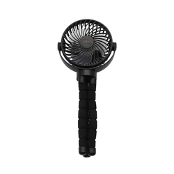 Ανεμιστηράκι Primo Mini Flexible PRMF-80691 4'' Μαύρος Επαναφορτιζόμενος