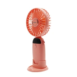 Ανεμιστήρας Mini Primo PRMF-80694 3.5'' 9cm Ροζ Επαναφορτιζόμενος