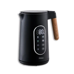Βραστήρας Primo PRCK-40495 1.7L 2200W Digital Cool touch Wooden/Μαύρος