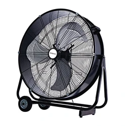 Ανεμιστήρας Δαπέδου Primo PRFF-80458 24'' 60εκ. Βιομηχανικός 124W Μαύρος