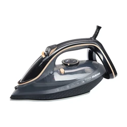 Σίδερο Ατμού Primo PRSI-40505 Κεραμική πλάκα 3100W Anti-drip-Anti-calc-Auto shut-off Μαύρο-Kρεμ