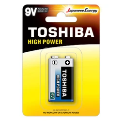 Αλκαλικές Μπαταρίες Toshiba 9V - 6LR61GCP BP-1