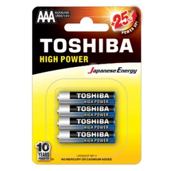 Αλκαλικές Μπαταρίες Toshiba AAA - LR03GCP BP-4