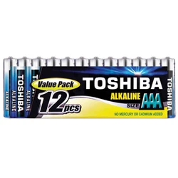 Αλκαλικές Μπαταρίες Toshiba AAA VALUE PACK- LR03GSNN BP-12