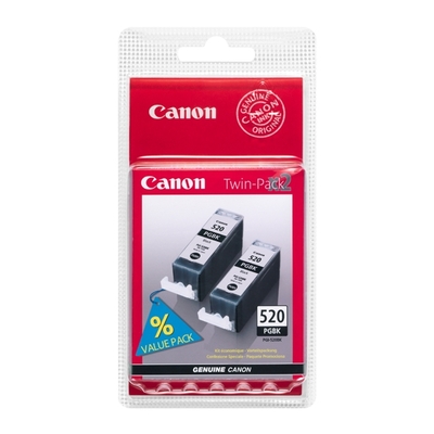 Product Μελάνι Canon Inkjet PGI-520BKTP Black Twin Pack (2932B012) base image