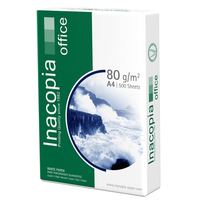 Product Επαγγελματικό Χαρτί Εκτύπωσης INACOPIA A4 Office 80g/m² 500 Φύλλα (INA8002111) base image