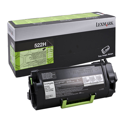 Product Toner Lexmark 52D2H00 HC Black base image