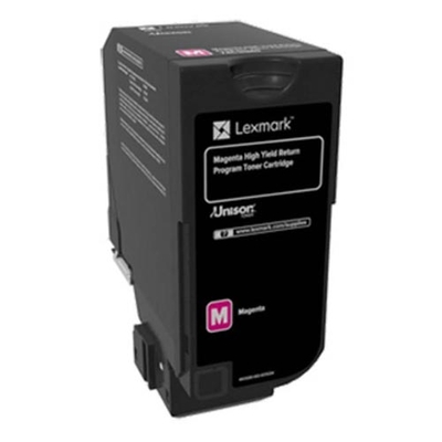 Product Toner Lexmark CS725 MAGENTA RET. P. CRTR HC (74C2HM0) base image