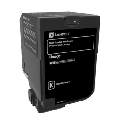 Product Toner Lexmark CS720/CS725/CX725 BLK RET. P. CRTR SC (74C2SK0) base image