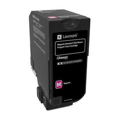 Product Toner Lexmark CS720/CS725/CX725 MAGENTA RET. P. CRTR SC (74C2SM0) base image