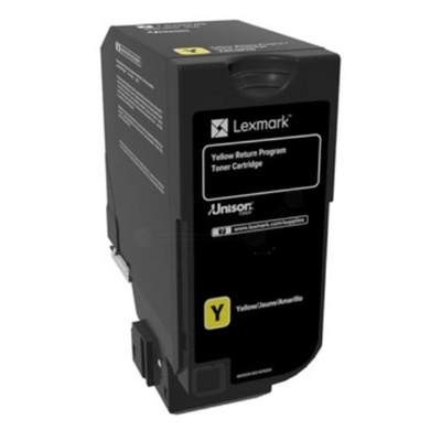Product Toner Lexmark CS720/CS725/CX725 YELLOW RET. P. CRTR (74C20Y0) base image