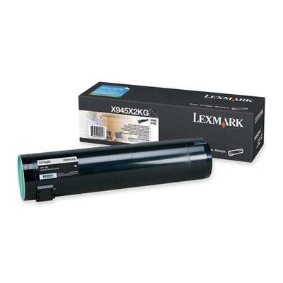 Product Toner Lexmark X940/945 BLACK (X945X2KG) base image
