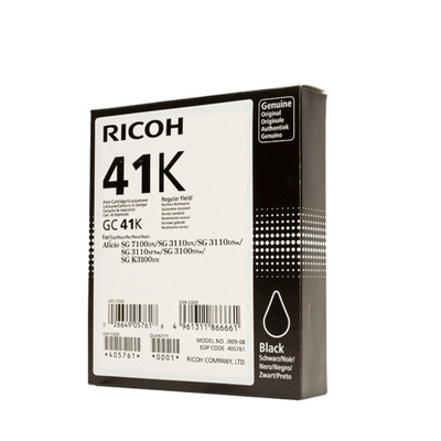 Product Μελάνι Ricoh AFICIO SG3100 SERIES BLACK (2.5k) (405761) base image