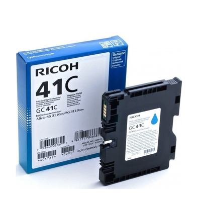 Product Μελάνι Ricoh AFICIO SG3100 SERIES CYAN (2.2k) (405762) base image