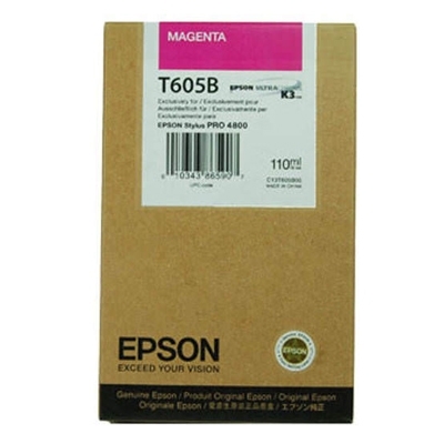 Product Μελάνι Epson Inkjet T605B Magenta (C13T605B00) base image