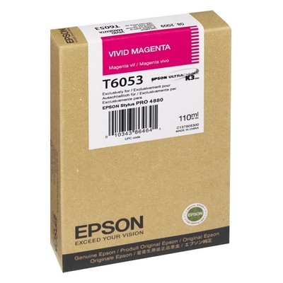 Product Μελάνι Epson Inkjet T6053 Vivid Magenta (C13T605300) base image