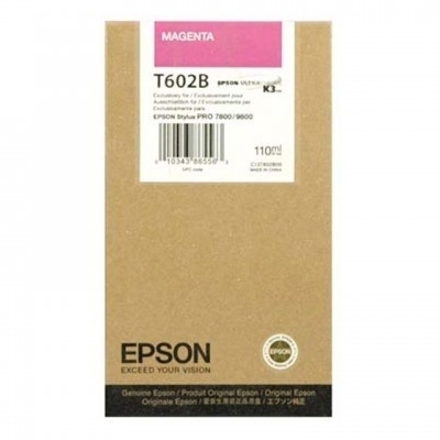 Product Μελάνι Epson Inkjet T602B Magenta (C13T602B00) base image