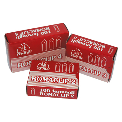 Product Συνδετήρες Roma Clip Μεταλλικοί MAESTRI No 2 (Ασημί) (100 Τεμάχια) base image