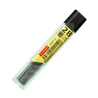 Product Μύτες Μηχ. Μολυβιού Stabilo HB 0.7 mm (3207) base image