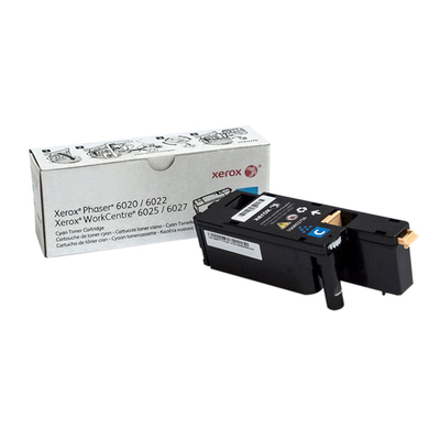 Product Toner Xerox Phaser 6020/6022, WC 6025/6027 Cyan (1k) (106R02756) base image